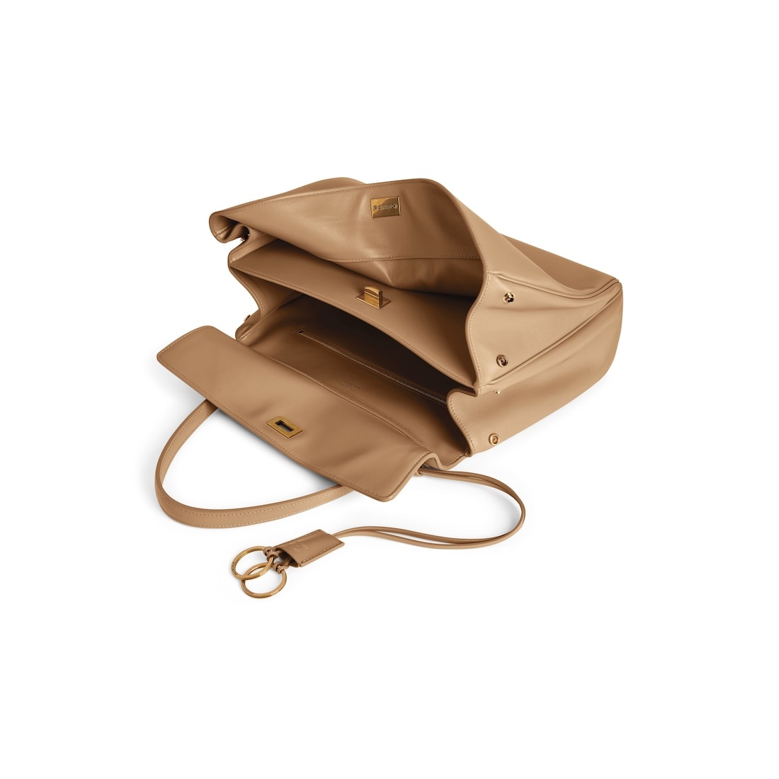 Women's Rodeo Medium Handbag in Latte - 5