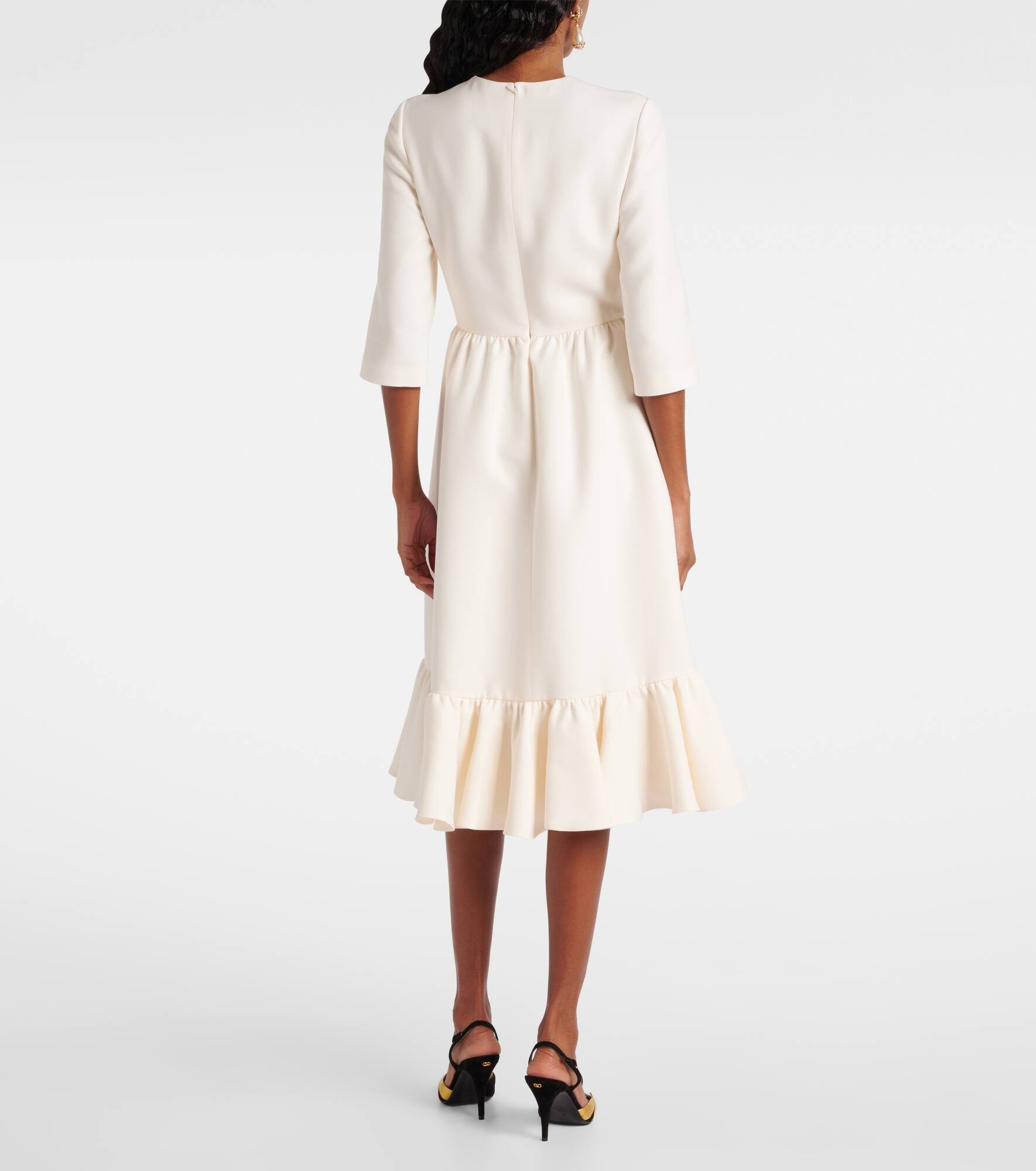 Crêpe Couture midi dress - 3