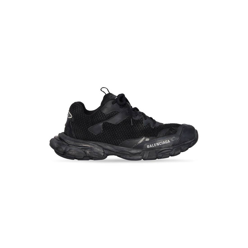 Women's Track.3 Sneaker in Black - 1