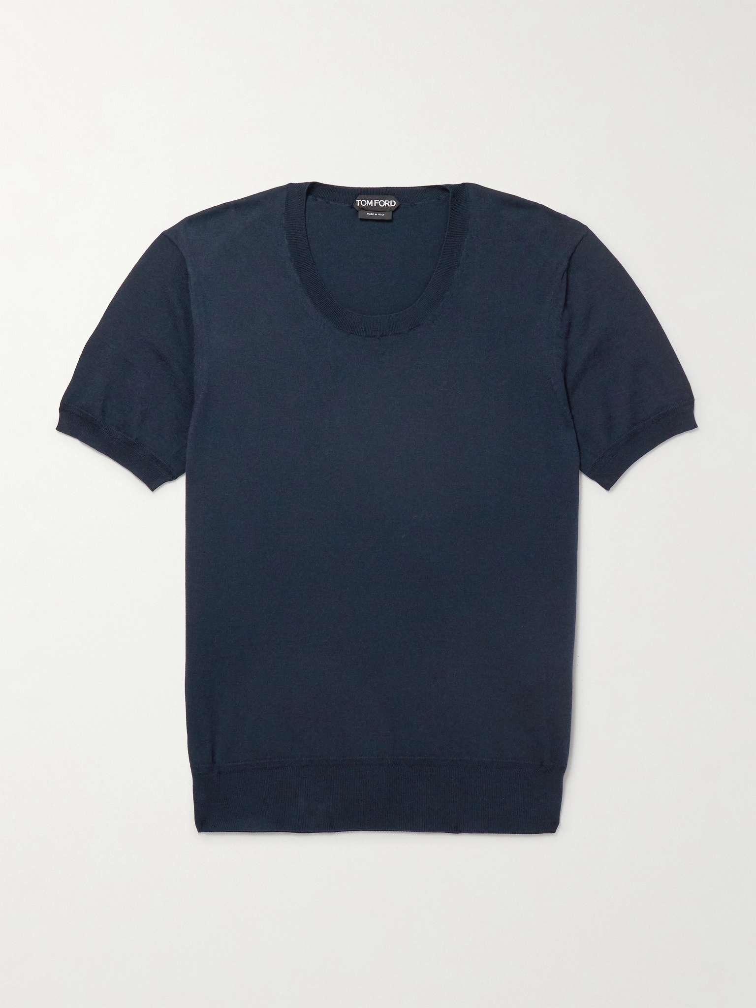 Slim-Fit Cotton T-Shirt - 1