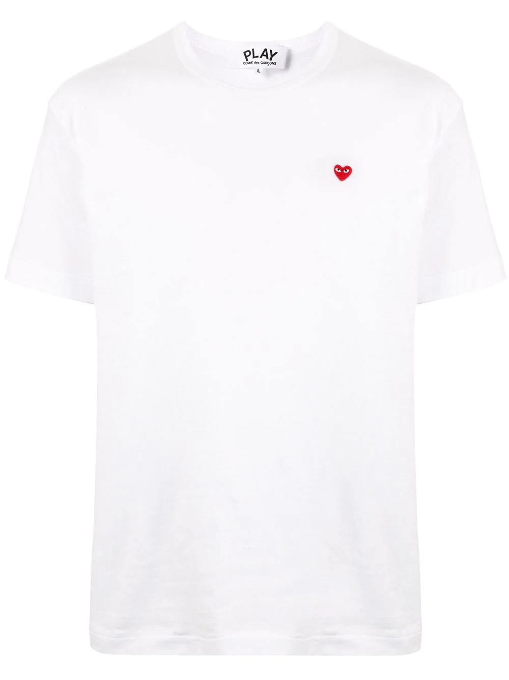 embroidered logo T-shirt - 1