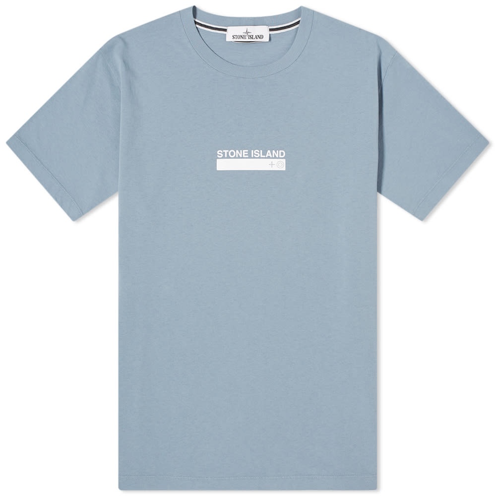 Stone Island Small Logo Print Tee - 1