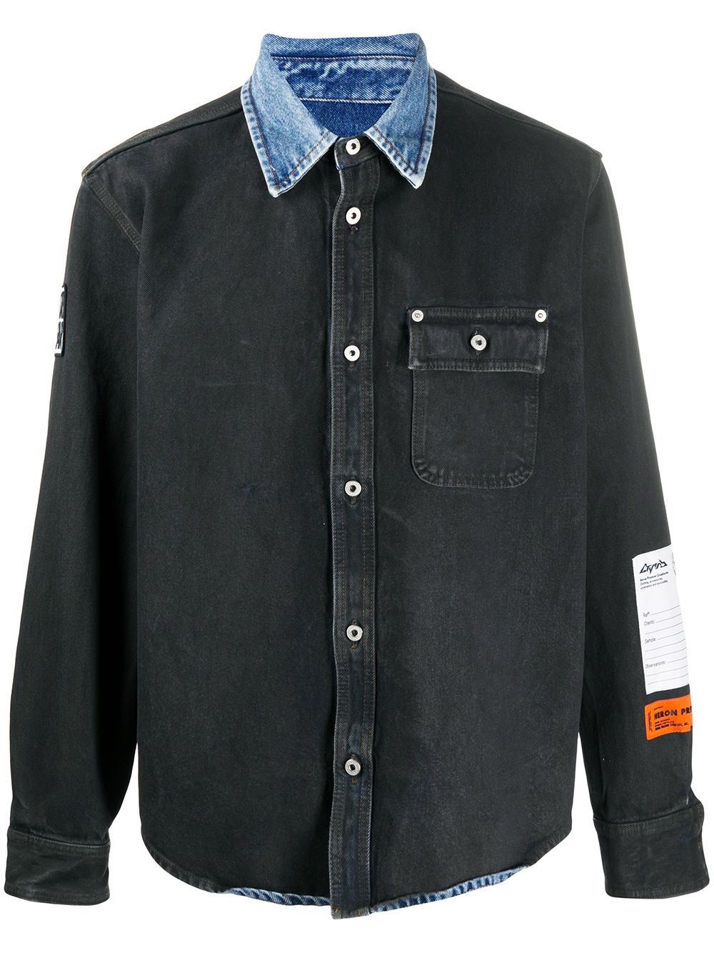 denim shirt jacket - 1