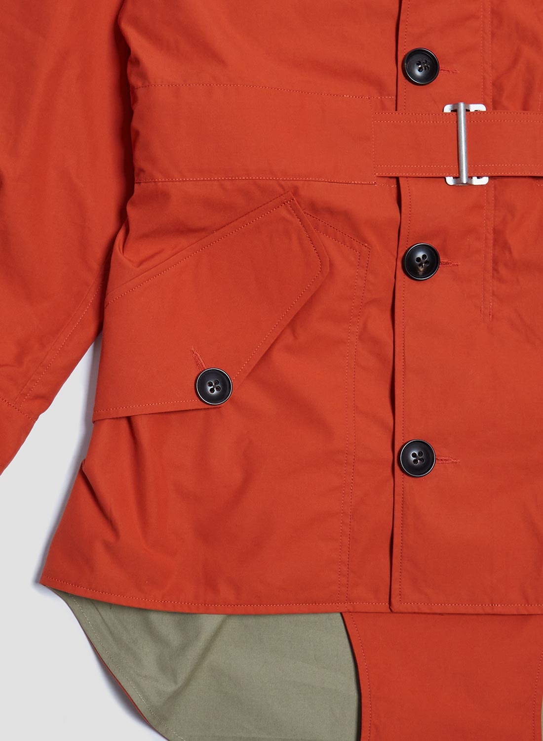 Cold Weather Parka in Orange - 9