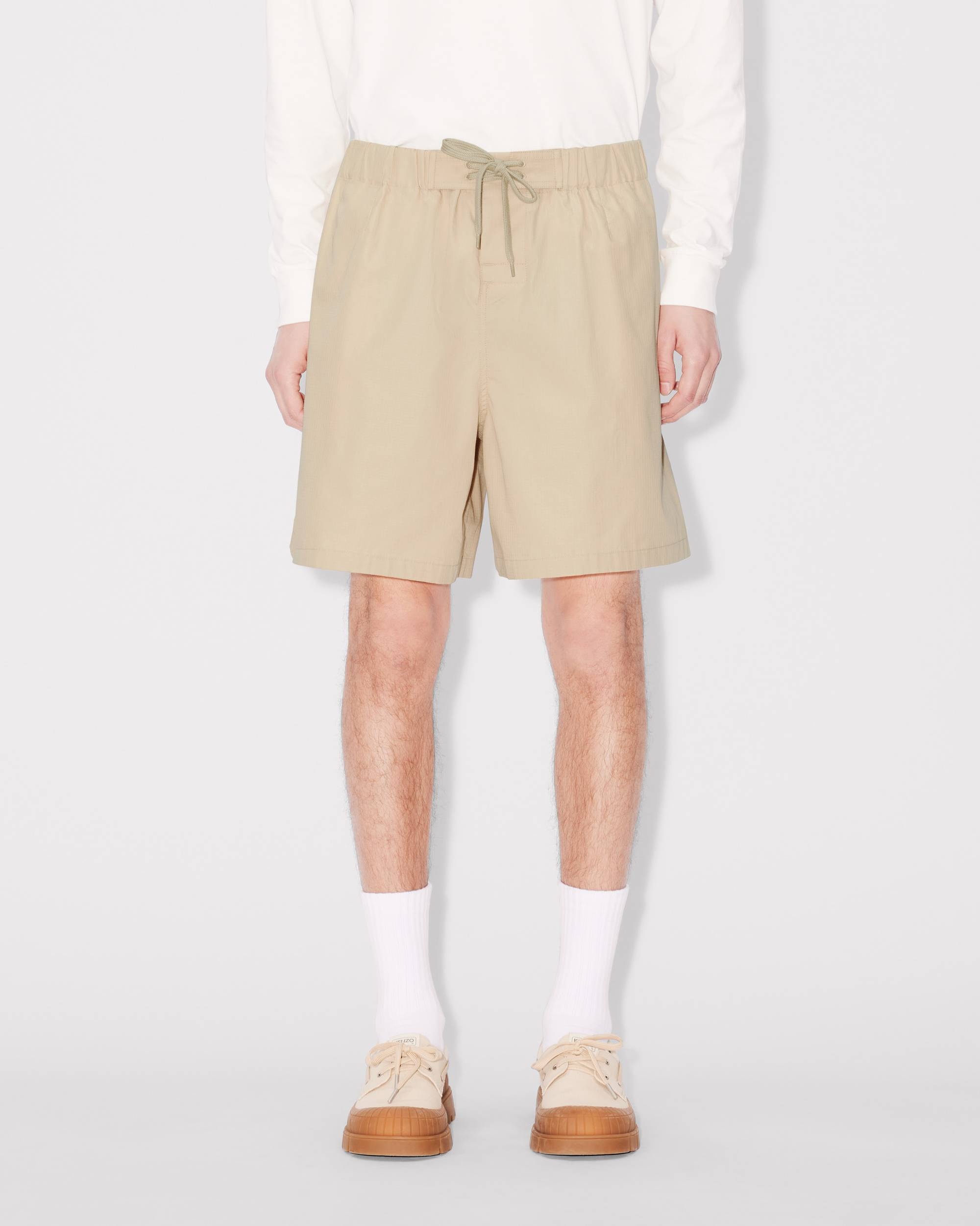Cotton ripstop elasticated shorts - 2