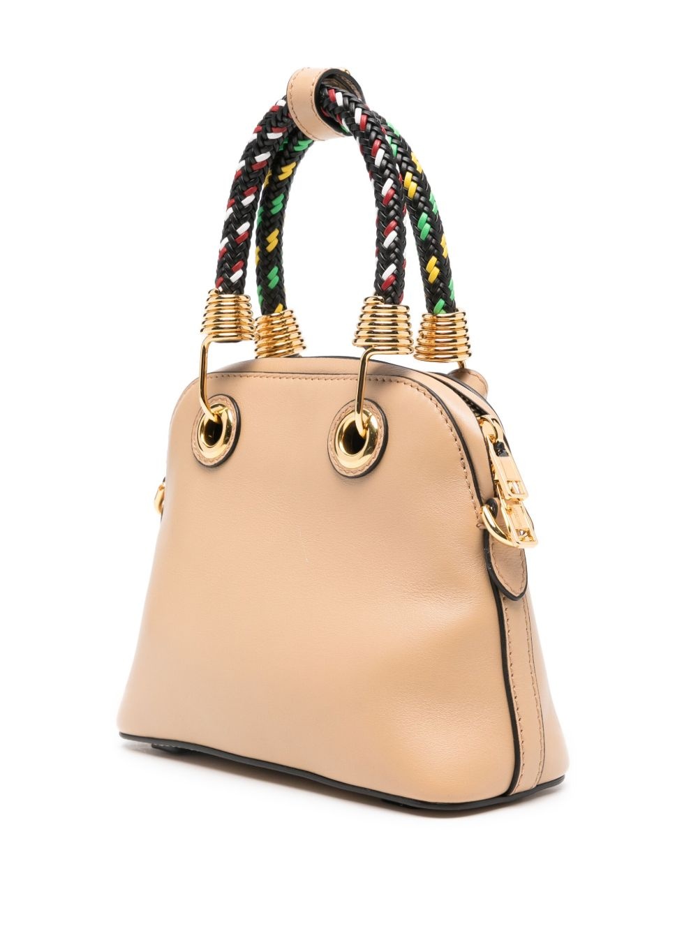 leather tote bag - 3