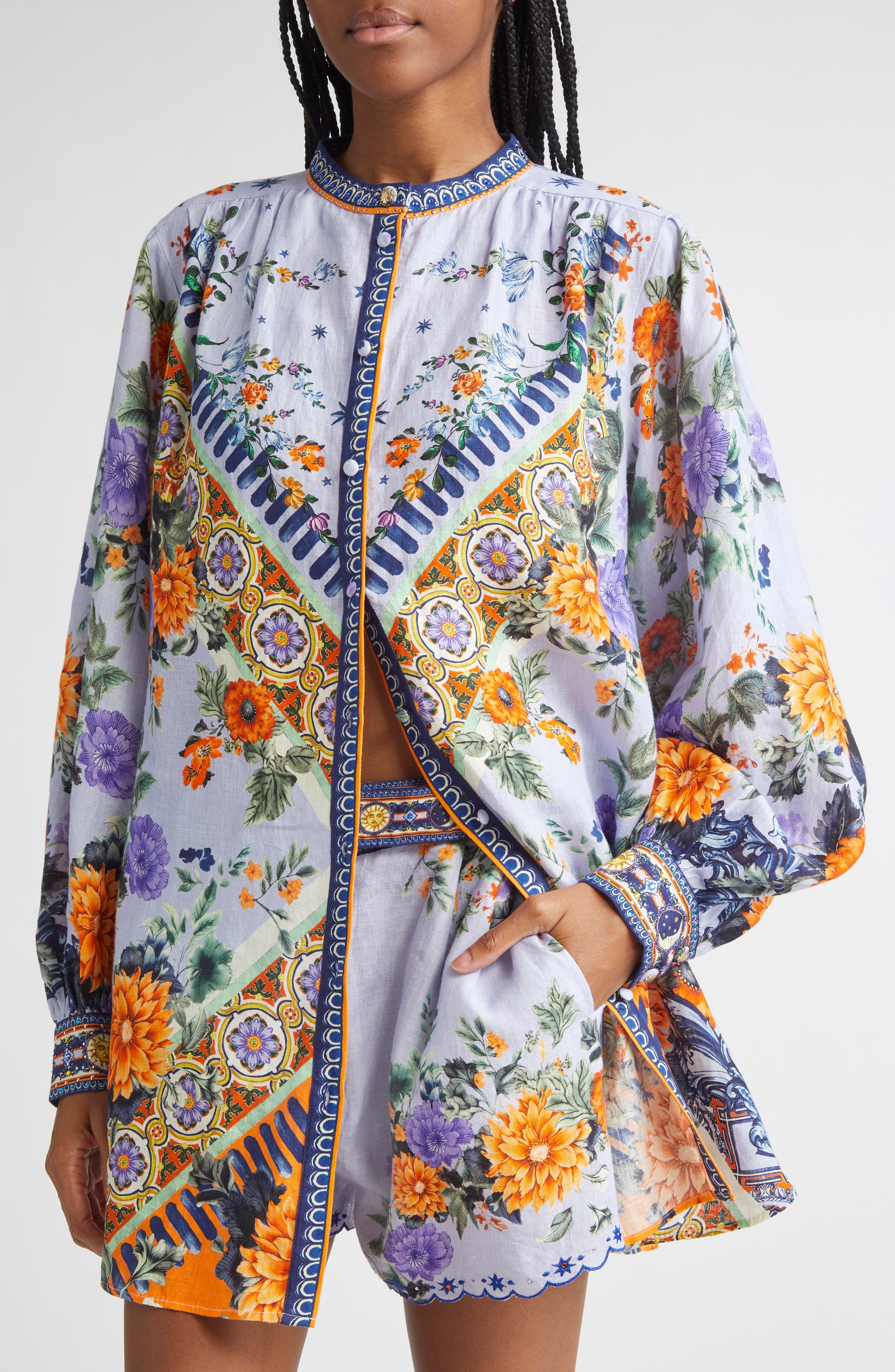 Camilla Luscious in Lisbon Linen Shirt at Nordstrom - 5