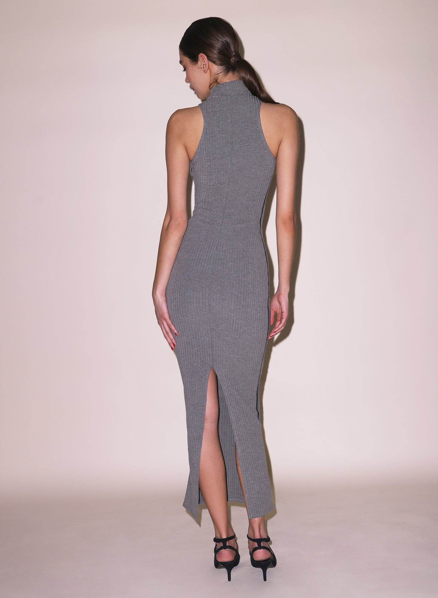 Rib Racer Maxi Dress - 3