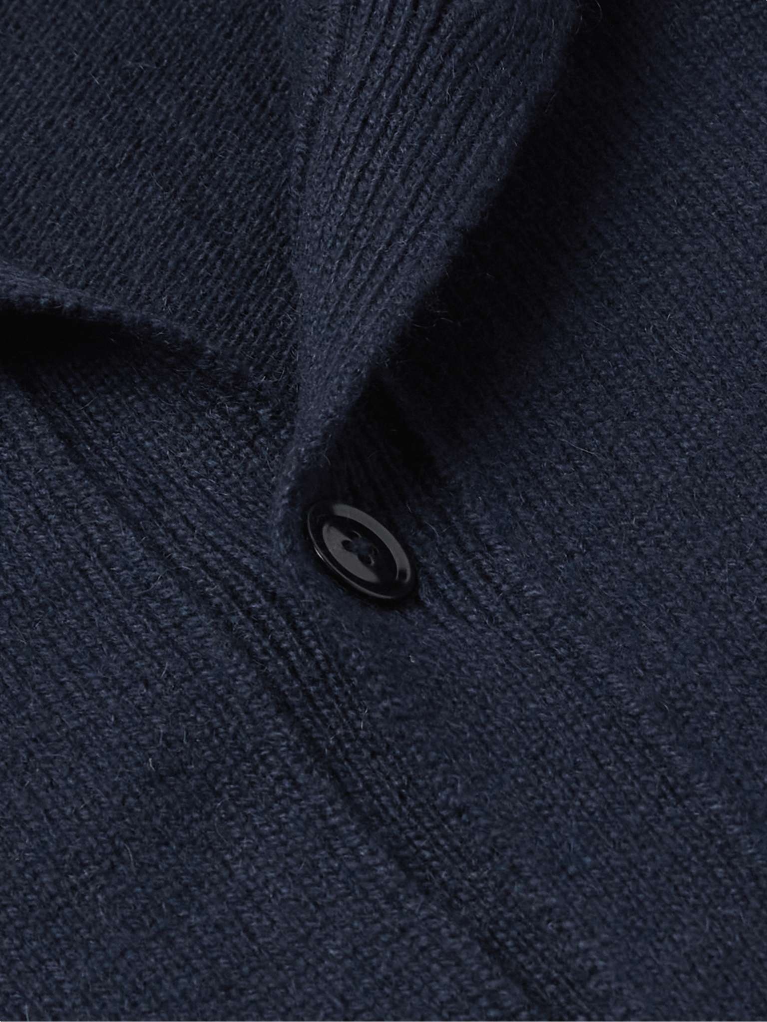 Wool, Cashmere and Mohair-Blend Cardigan - 4