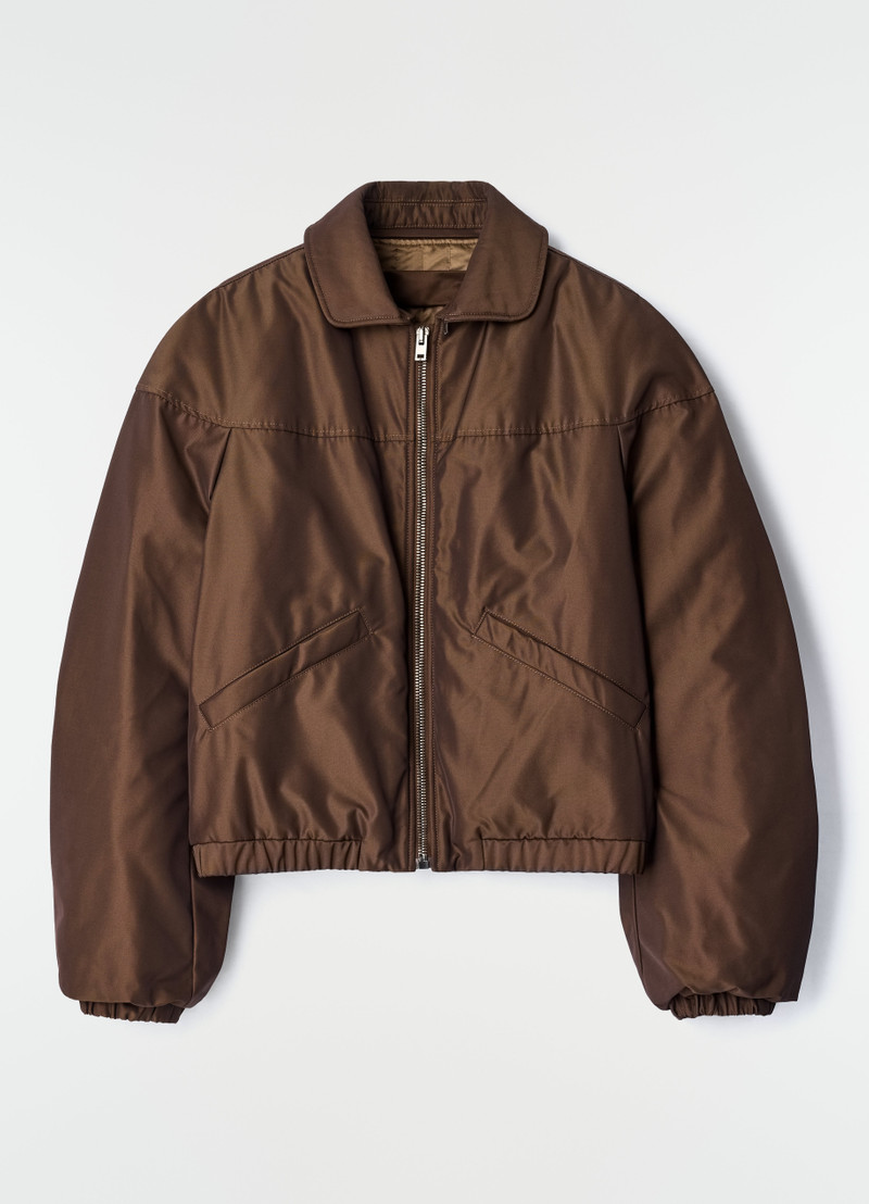 QUILTED BLOUSON IN WATER-REPELLENT CANVAS 1