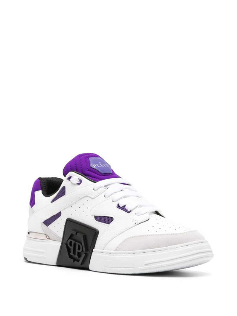 PHILIPP PLEIN Phantom Street leather sneakers outlook