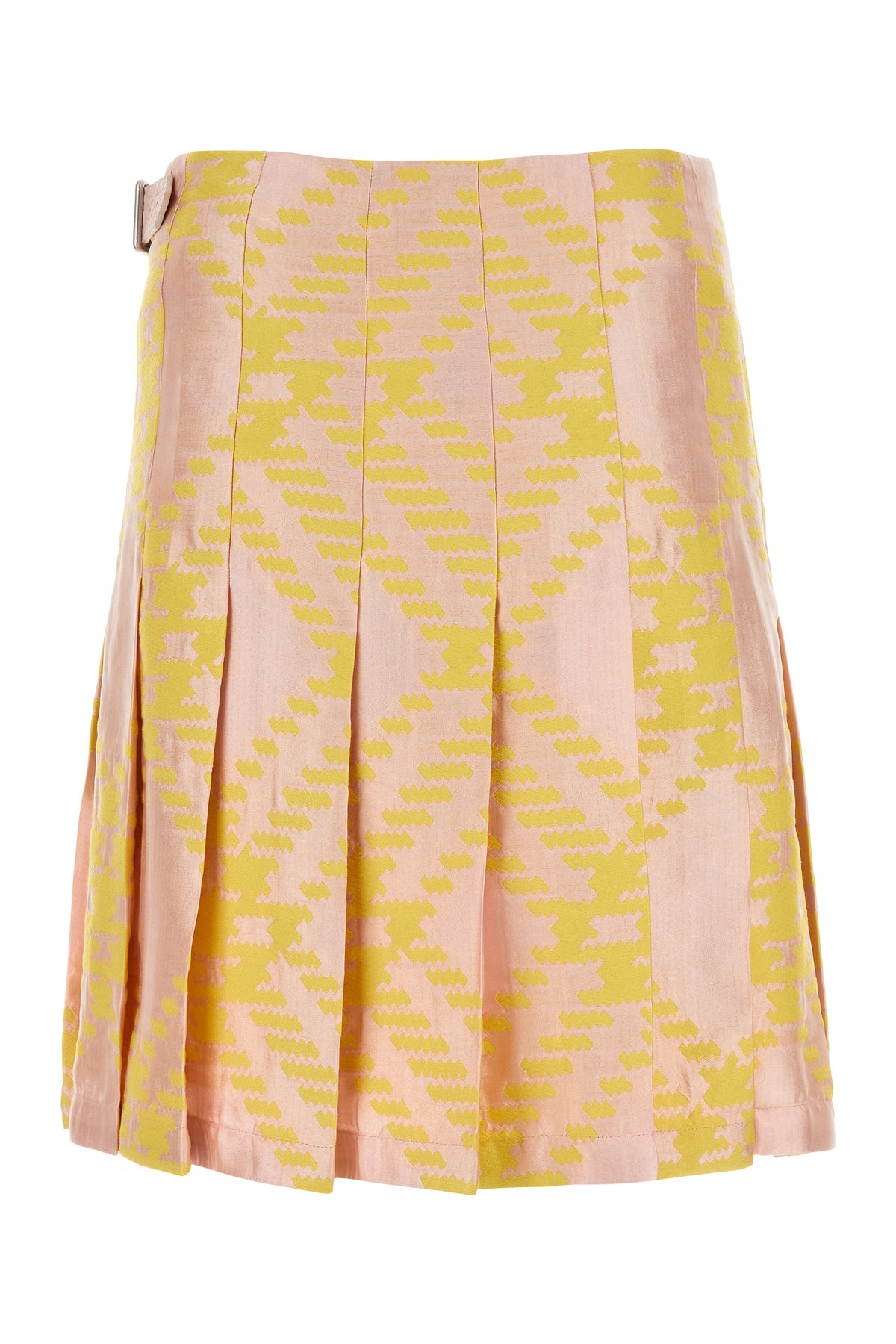 Embroidered cotton blend skirt - 2