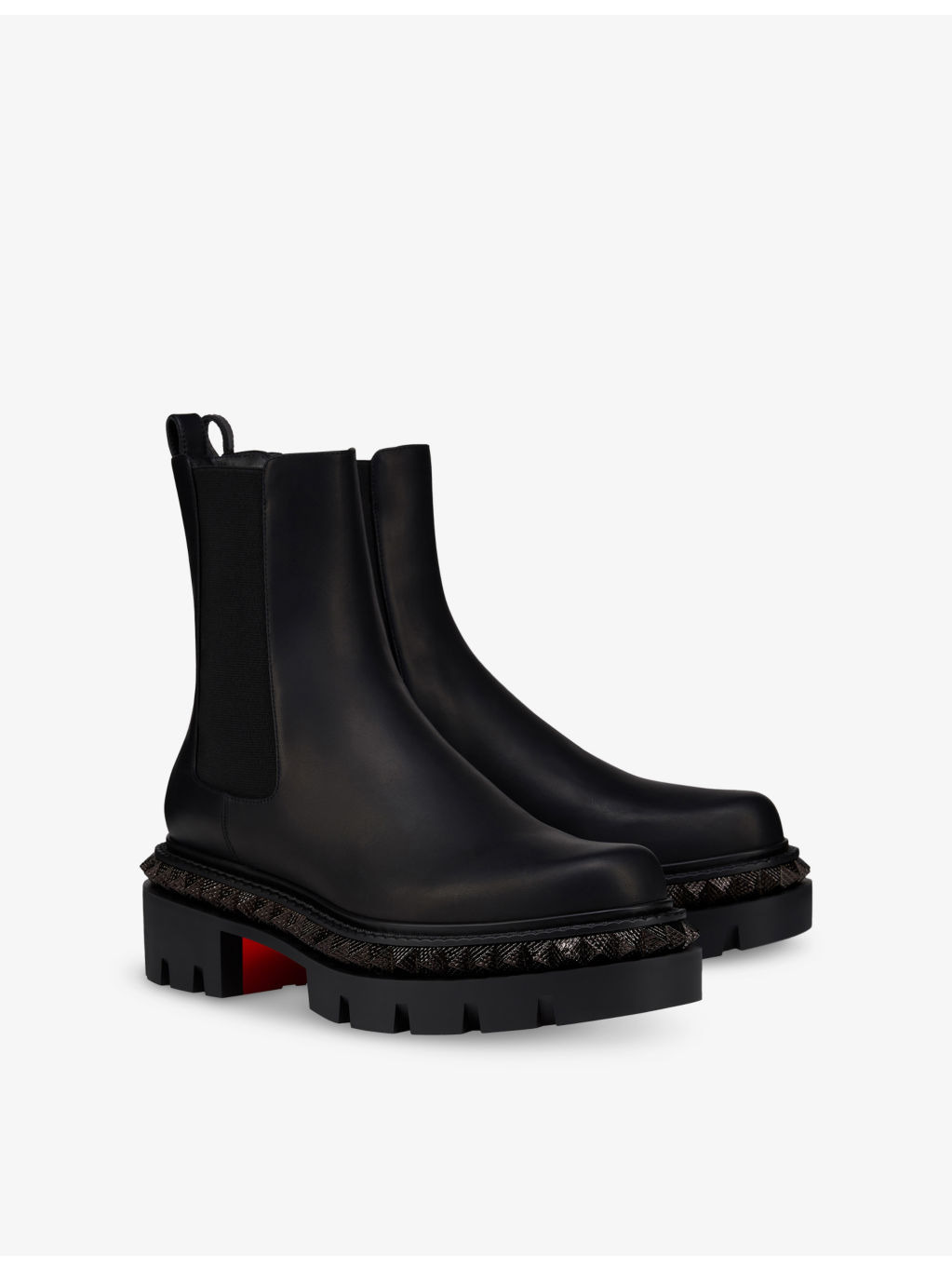 St Emilia Pyraclou Flat Leather Boots - 2
