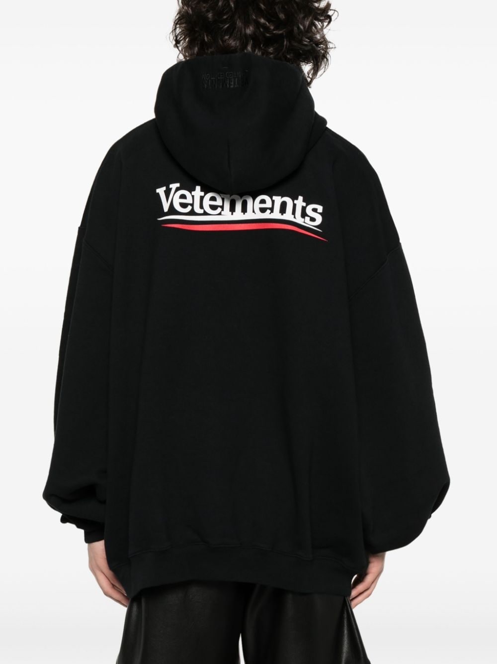 logo-print hoodie - 5