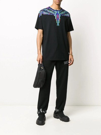 Marcelo Burlon County Of Milan embroidered sweatpants outlook