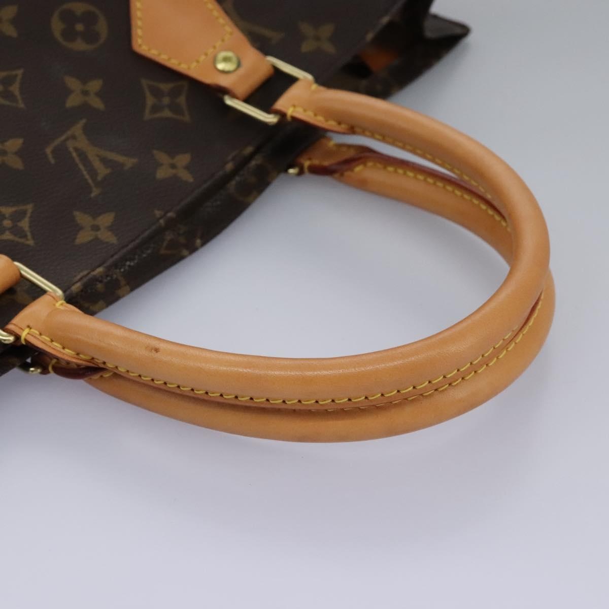 LOUIS VUITTON Monogram Sac Plat Hand Bag M51140 - 7