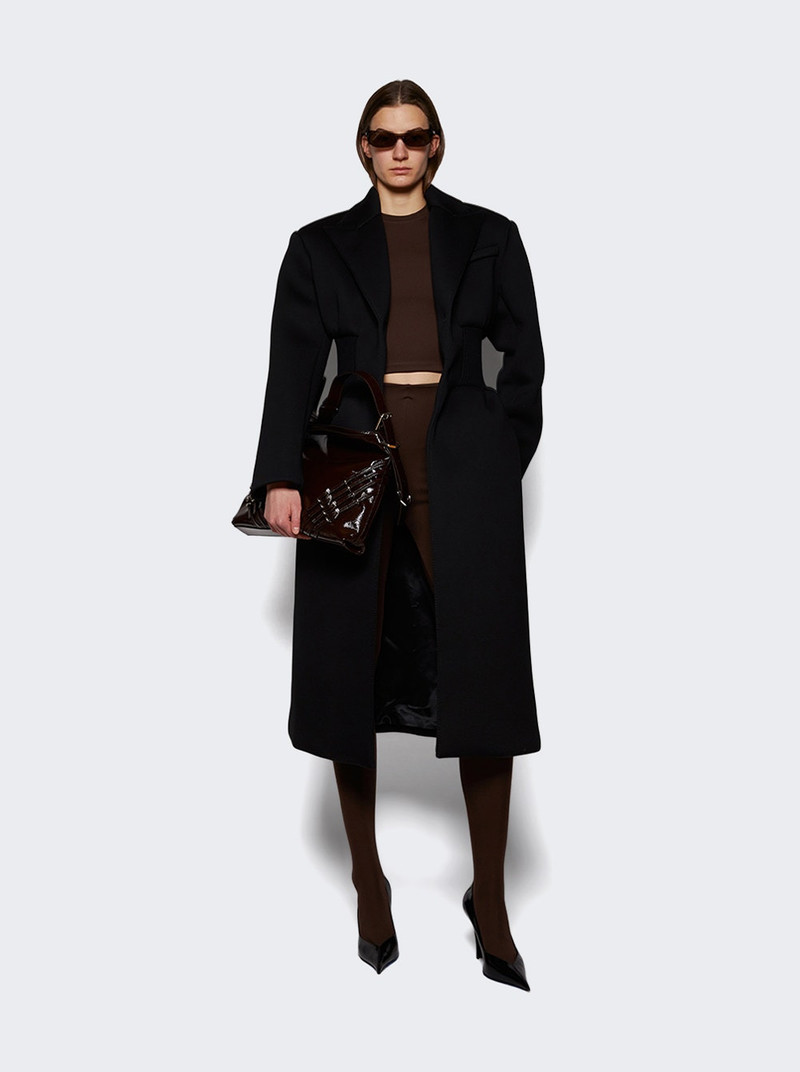 WARDROBE.NYC Opaque Tights Dark Brown outlook