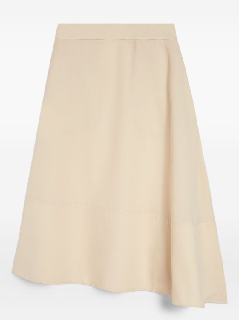 wool asymmetric skirt 1