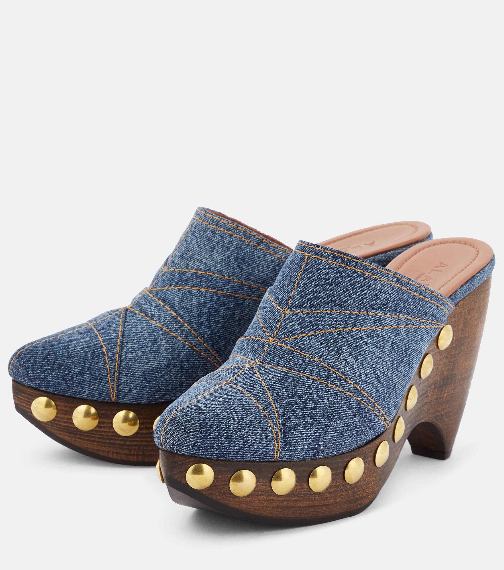 Le Sabot denim mules - 5