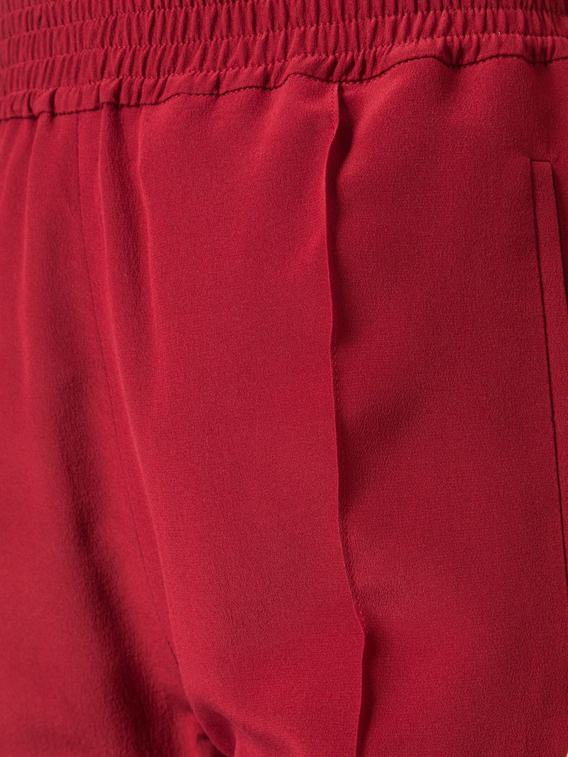 elastic waist cropped pants 5