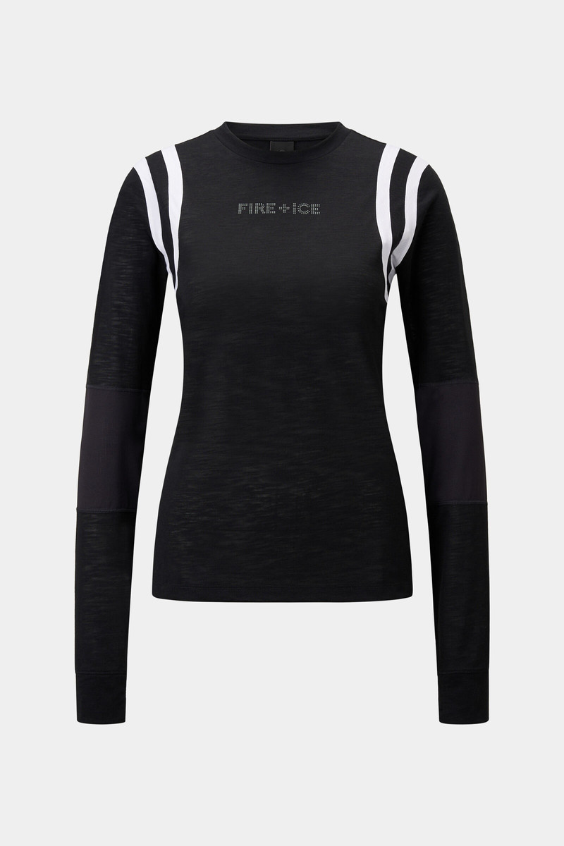 Flora longsleeve in Black 1