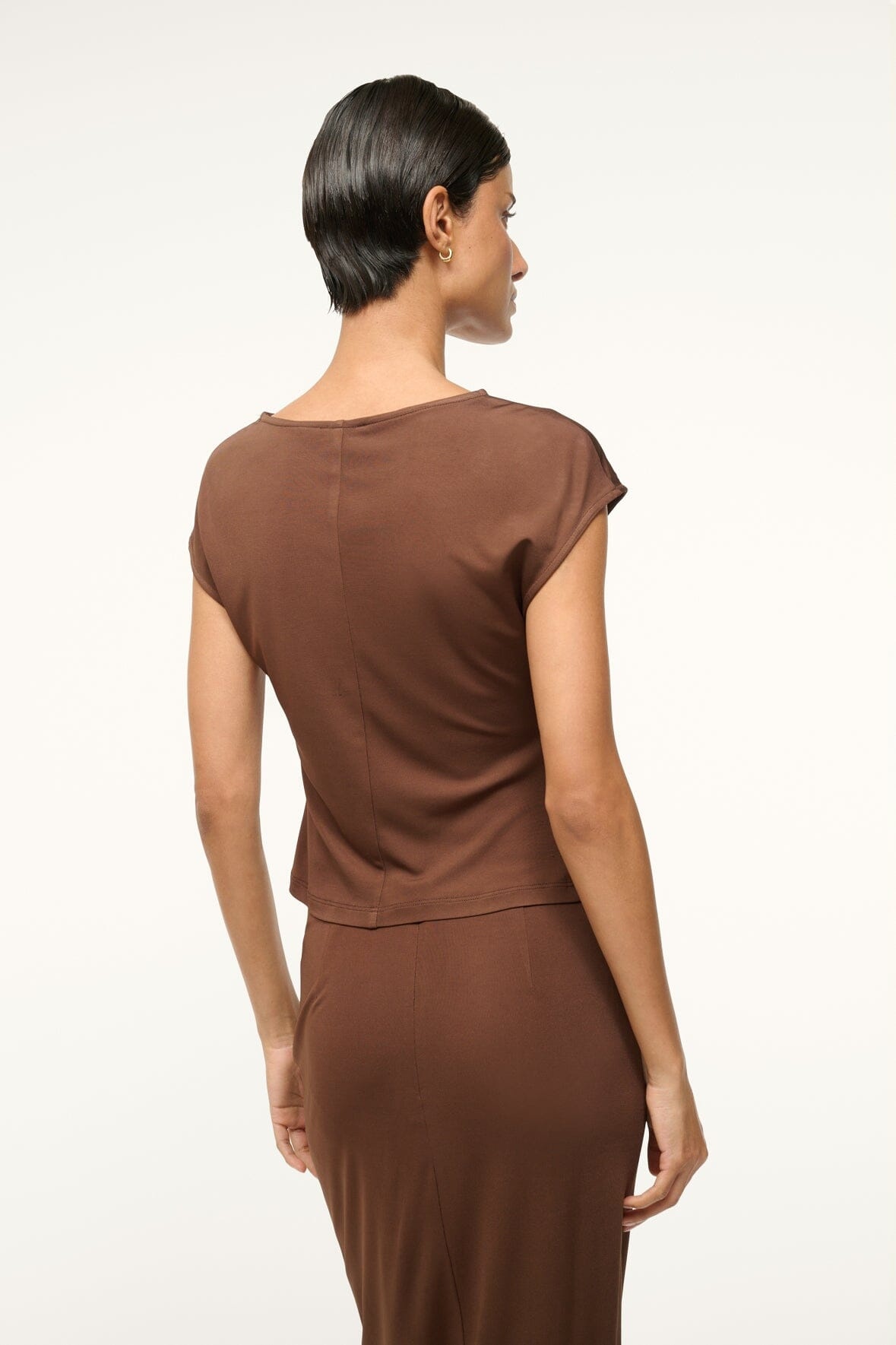 STAUD SUNISA TOP DARK OAK - 5