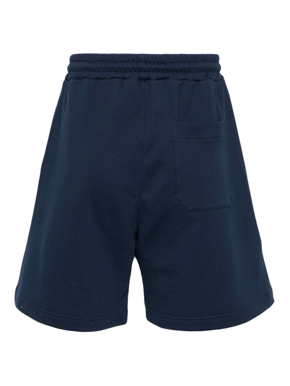 logo-print cotton shorts - 2