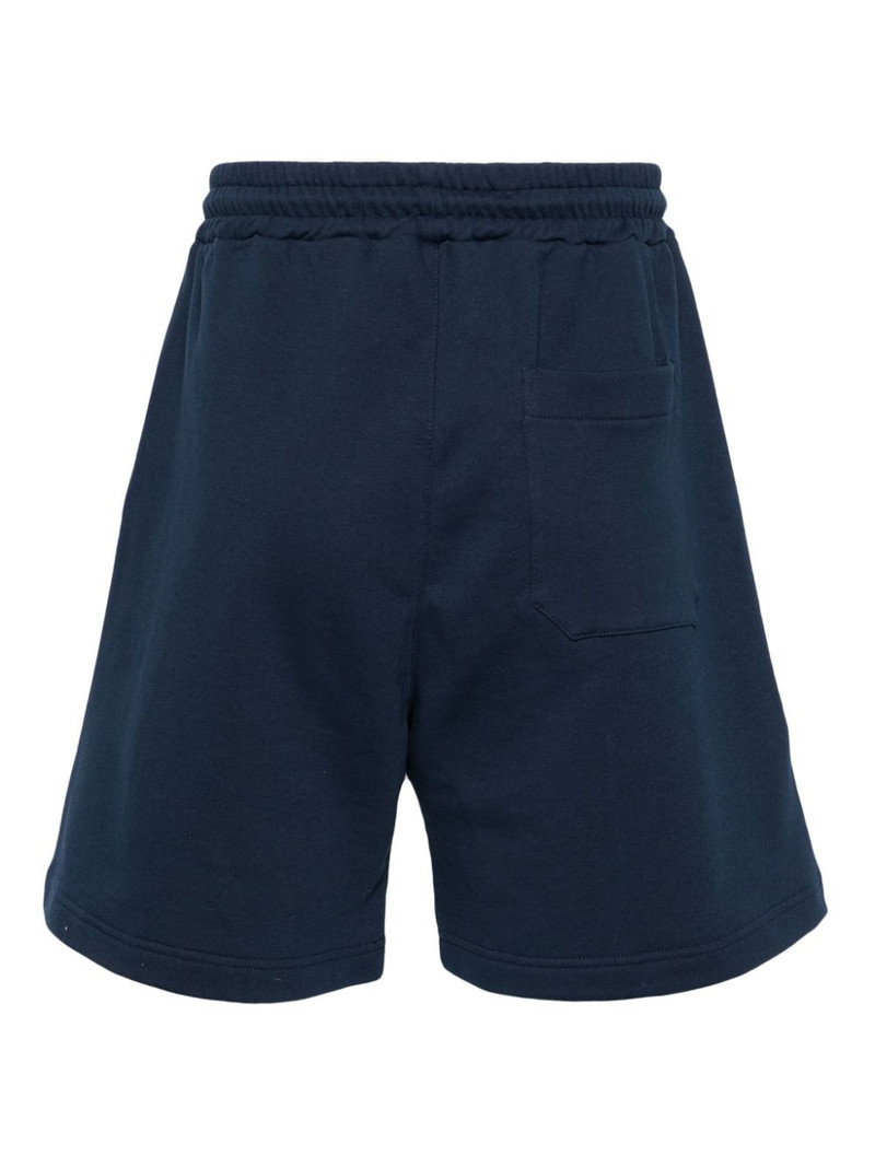 MSGM logo-print cotton shorts outlook