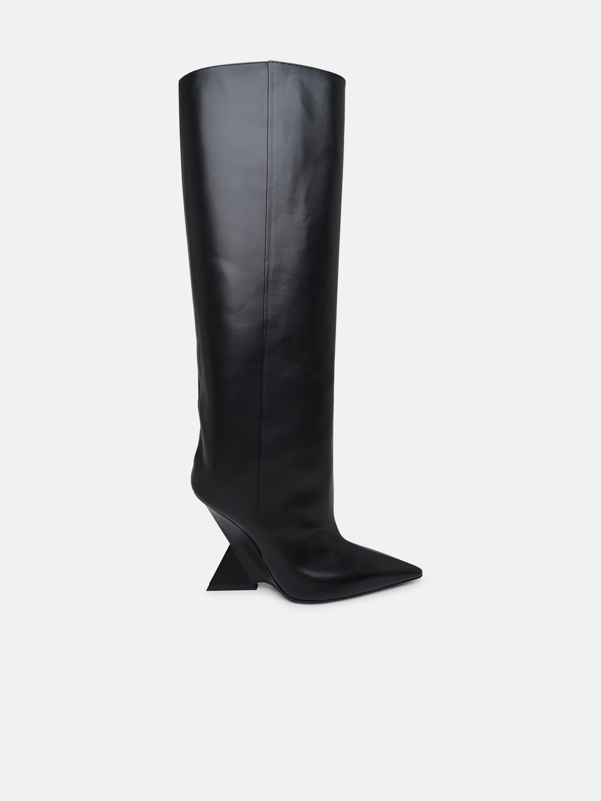 Cheope black leather boots - 1