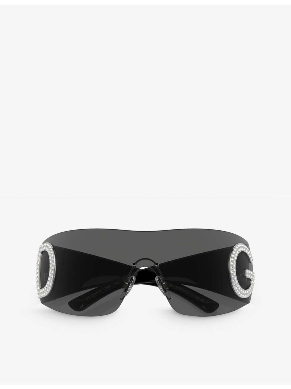 DG2298B oval-frame acetate sunglasses - 5