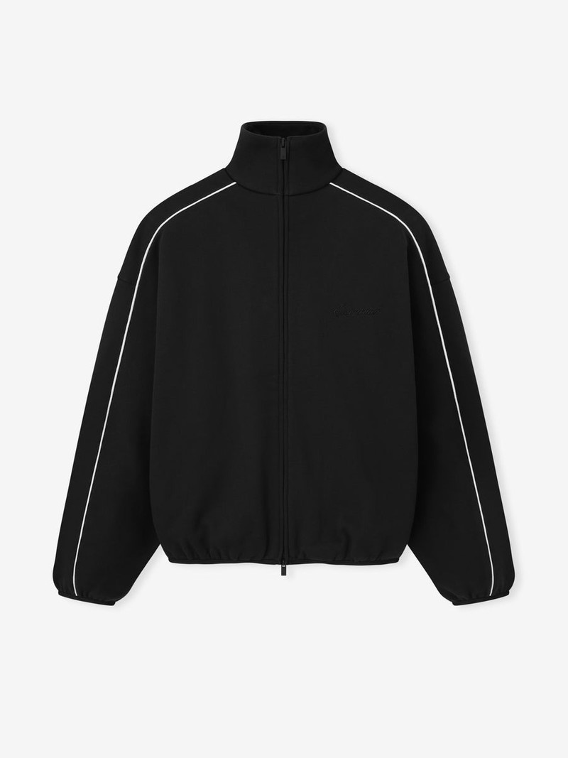 Modern Track Jacket With Piping - 1