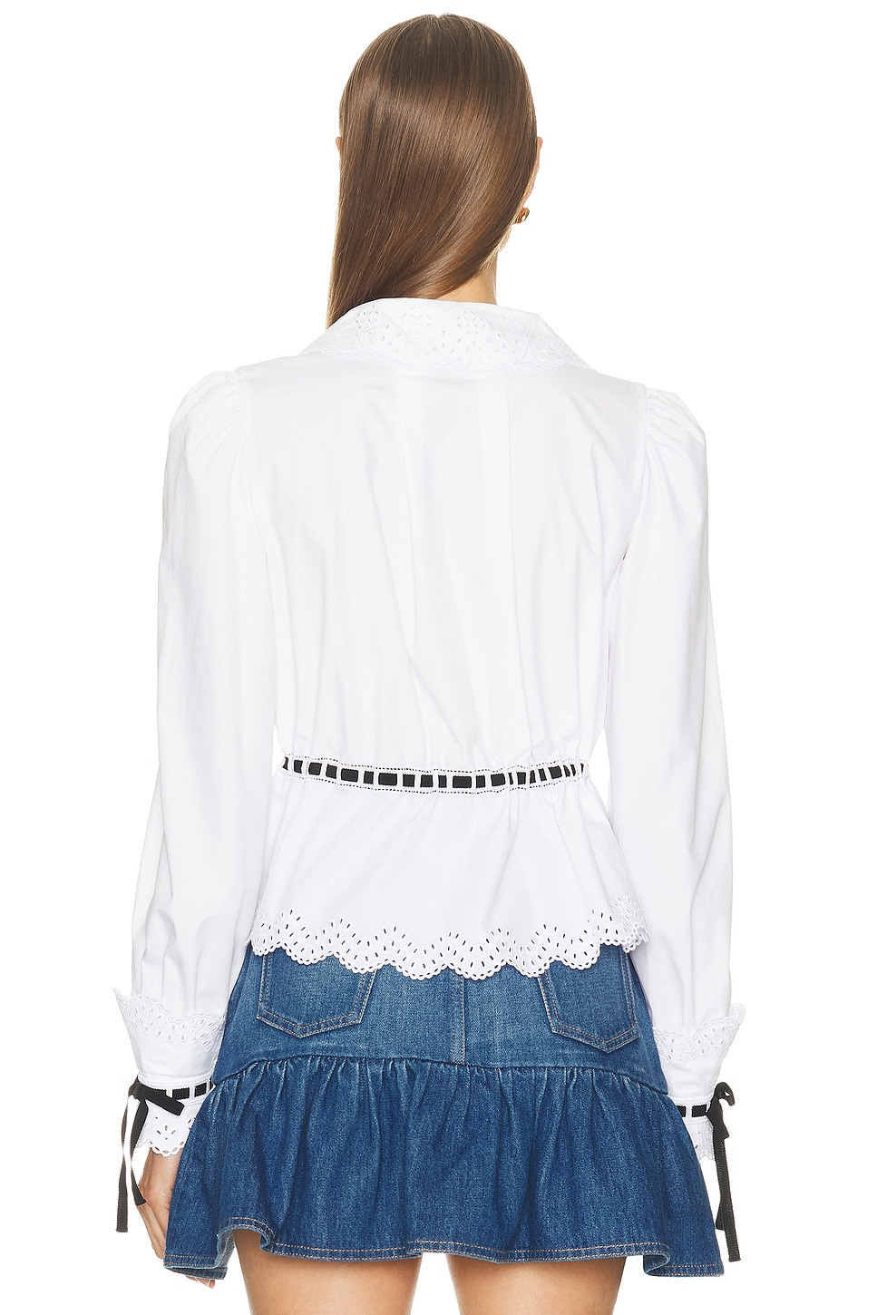 Embroidered Poplin Shirt - 3