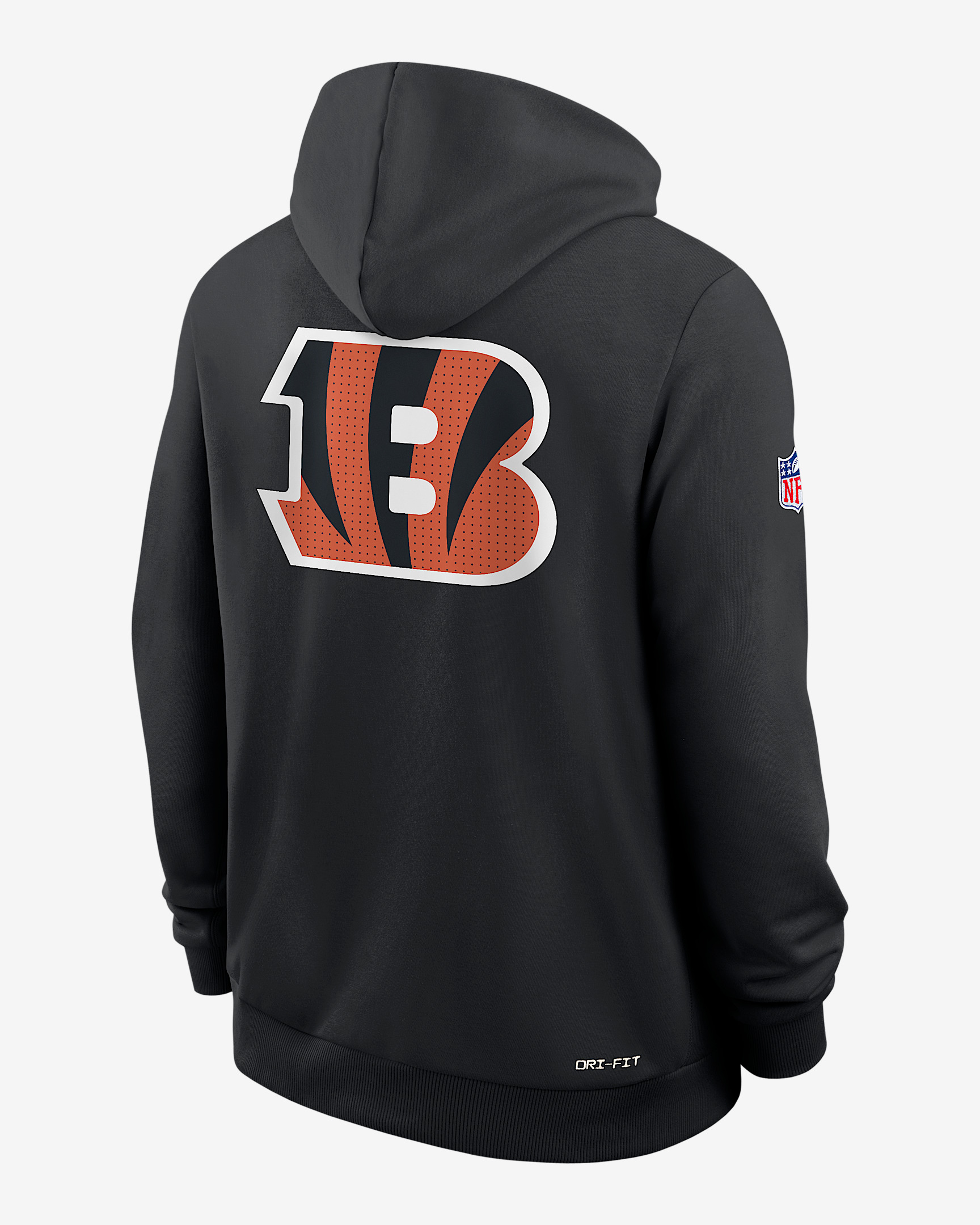 Cincinnati Bengals Utility Player Sideline Men's Nike Dri-FIT NFL Full-Zip Hoodie - 2