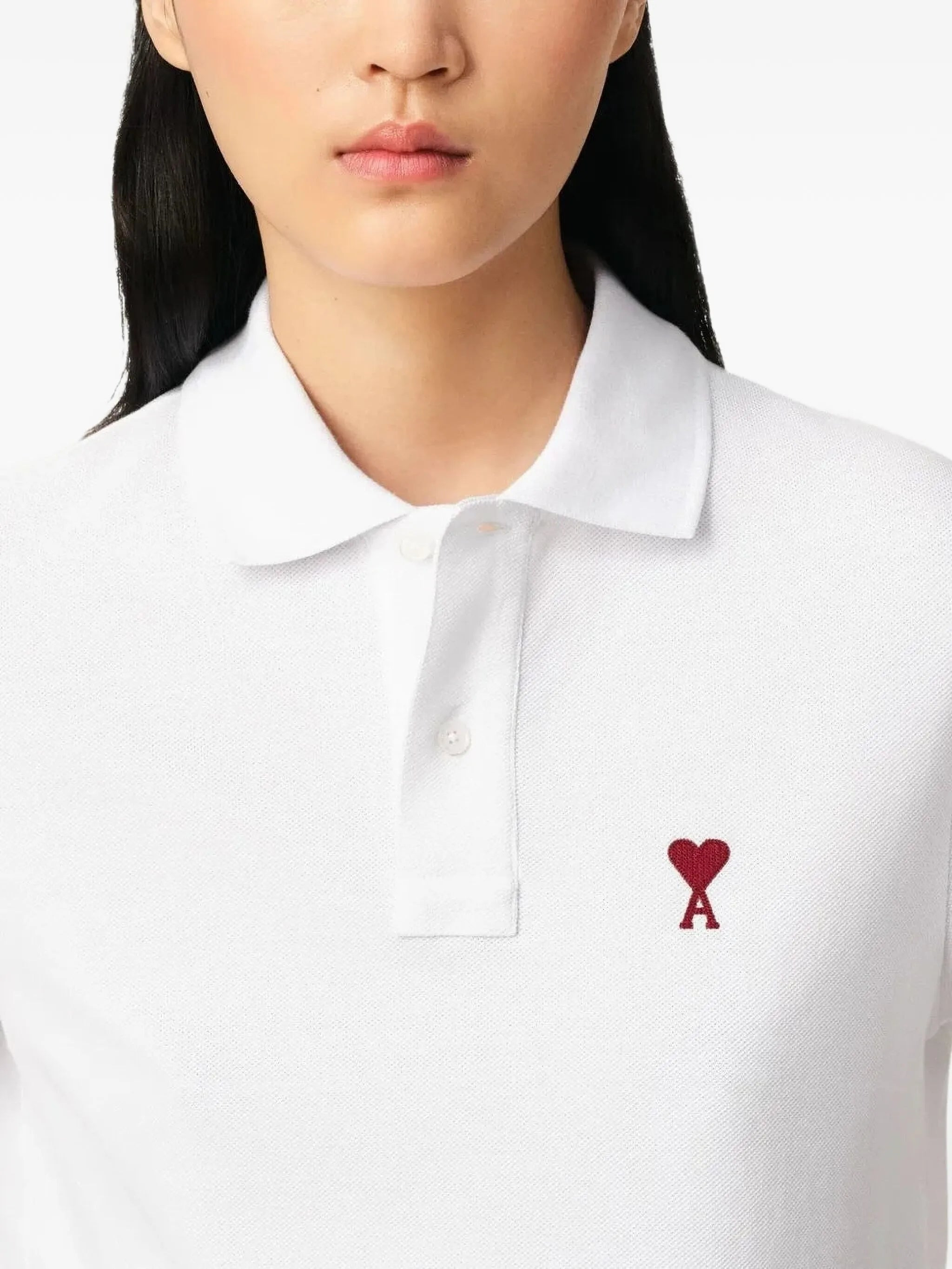 Ami Paris Ami De Coeur Polo Shirt - 3