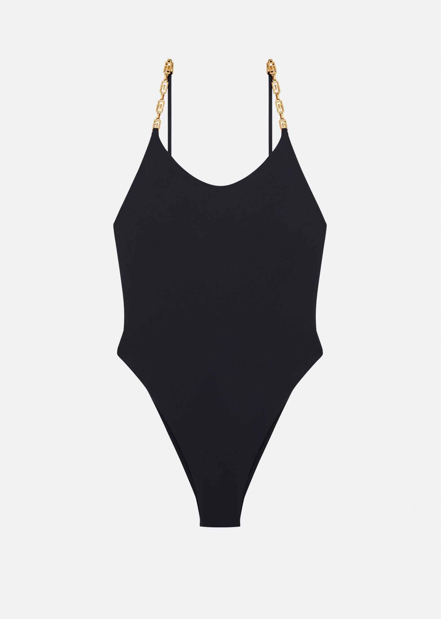 Greca Chain One-Piece Swimsuit - 1