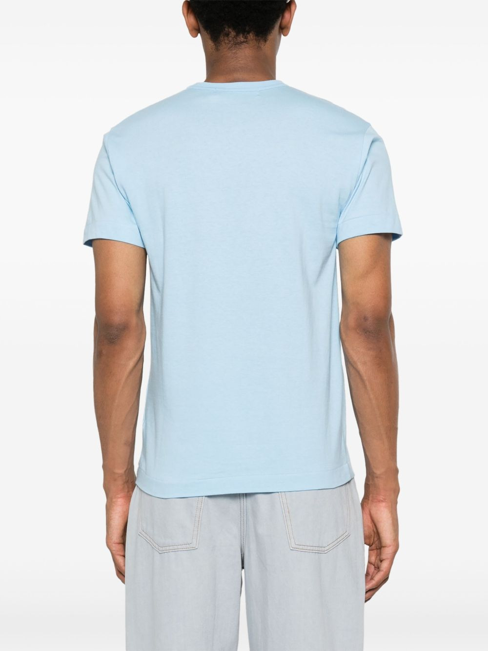 heart-print cotton T-shirt - 4