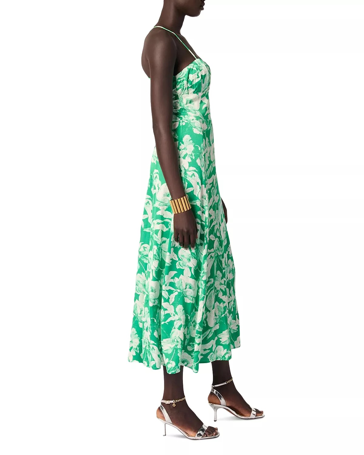 Patterned Maxi Dress - 7