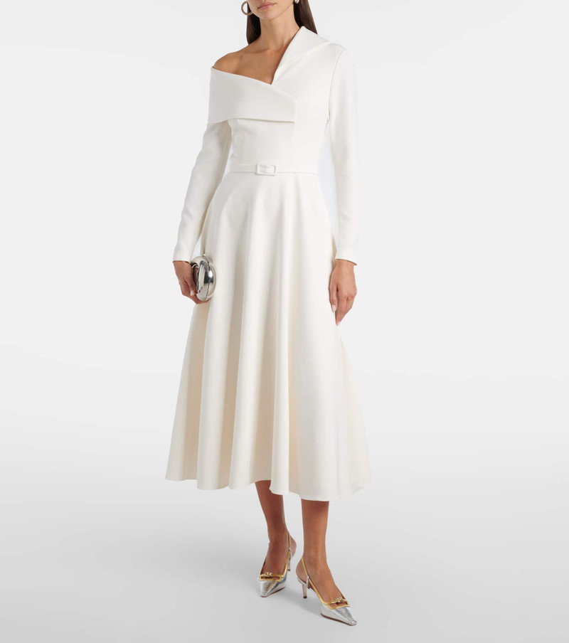 Safiyaa Odelle asymmetric midi dress outlook