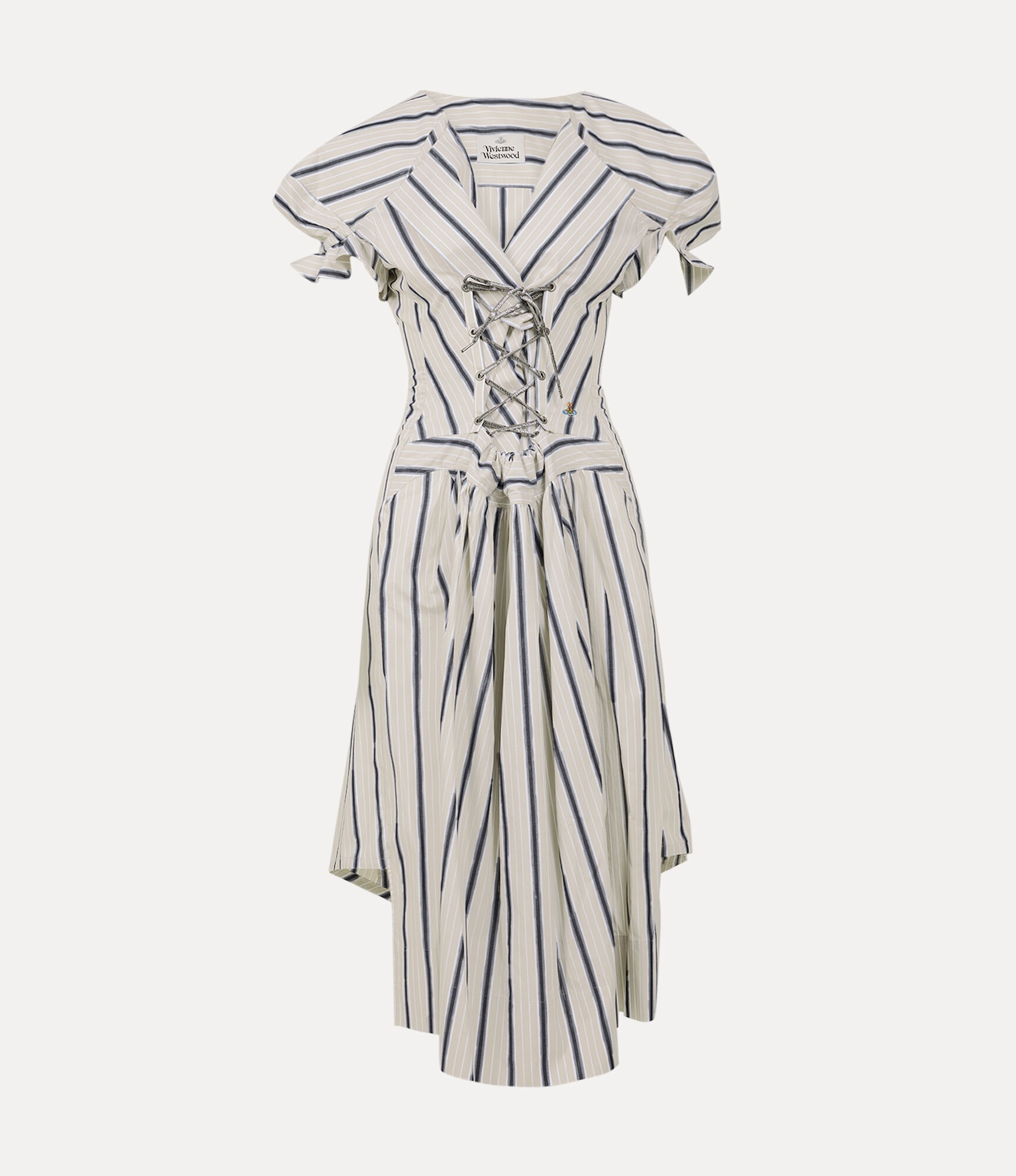 【Vivienne Westwood】ケイト ドローストリング ミディドレス Vivienne Westwood】ケイト ドローストリング ミディドレス