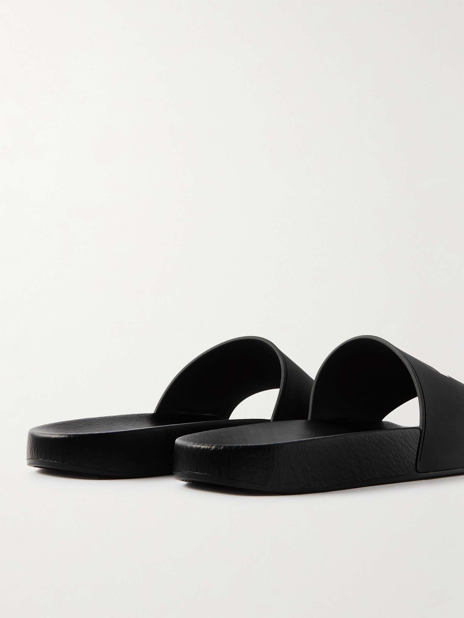 Logo-Print Rubber Slides - 4
