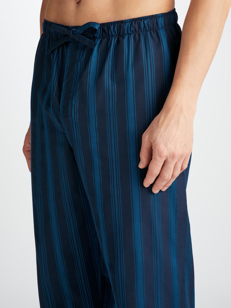 Men's Lounge Pants Royal 222 Cotton Navy 5
