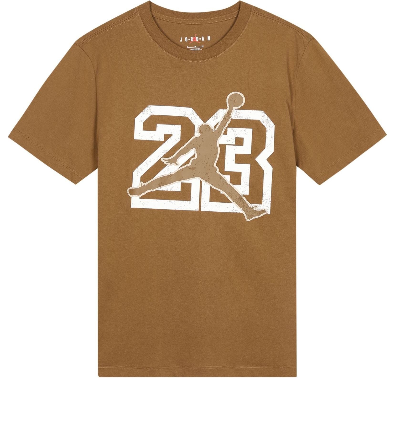 Air Jordan Flight Essentials Logo T-Shirt 'Brown' FB7395-281 - 1