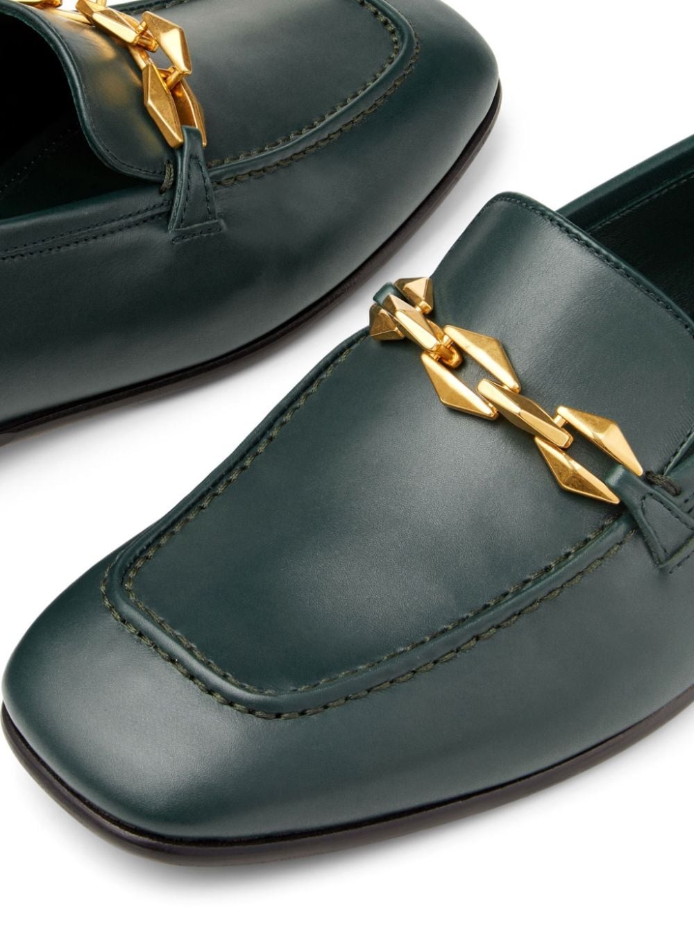 Diamond Tilda leather loafers - 5