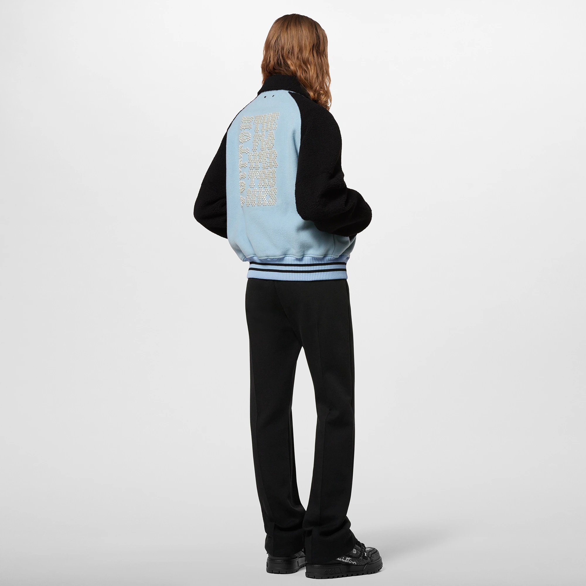 Shearling Wool Varsity Blouson - 3