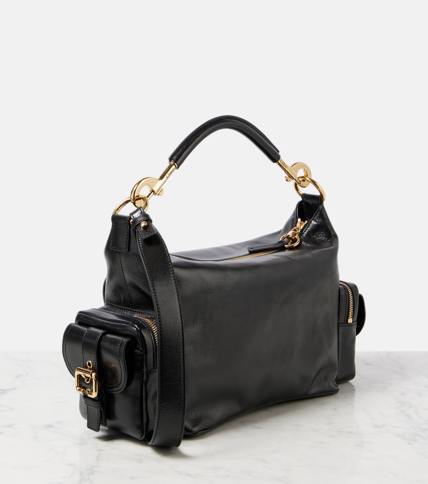 Medium leather camera bag - 4