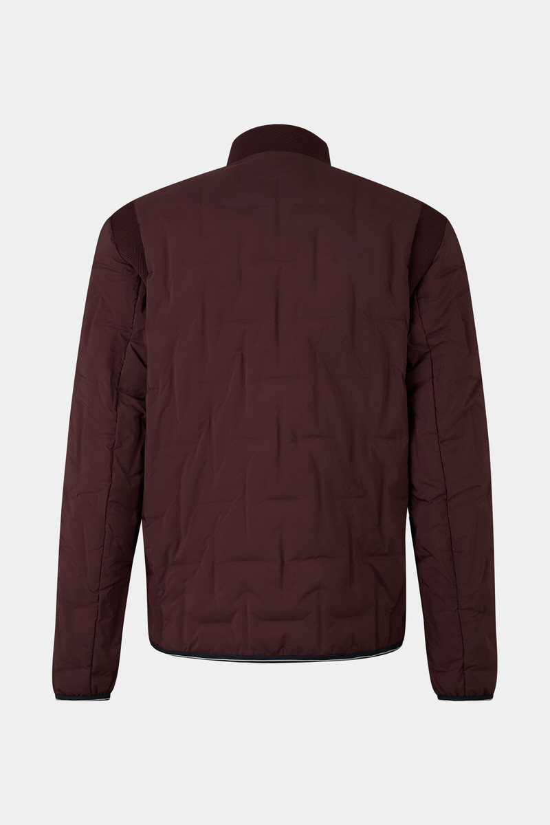 BOGNER Saschan lightweight down jacket in Bordeaux outlook