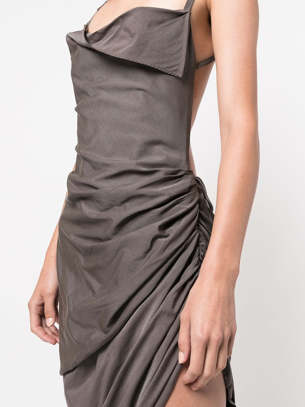 La Robe Saudade ruched dress - 5