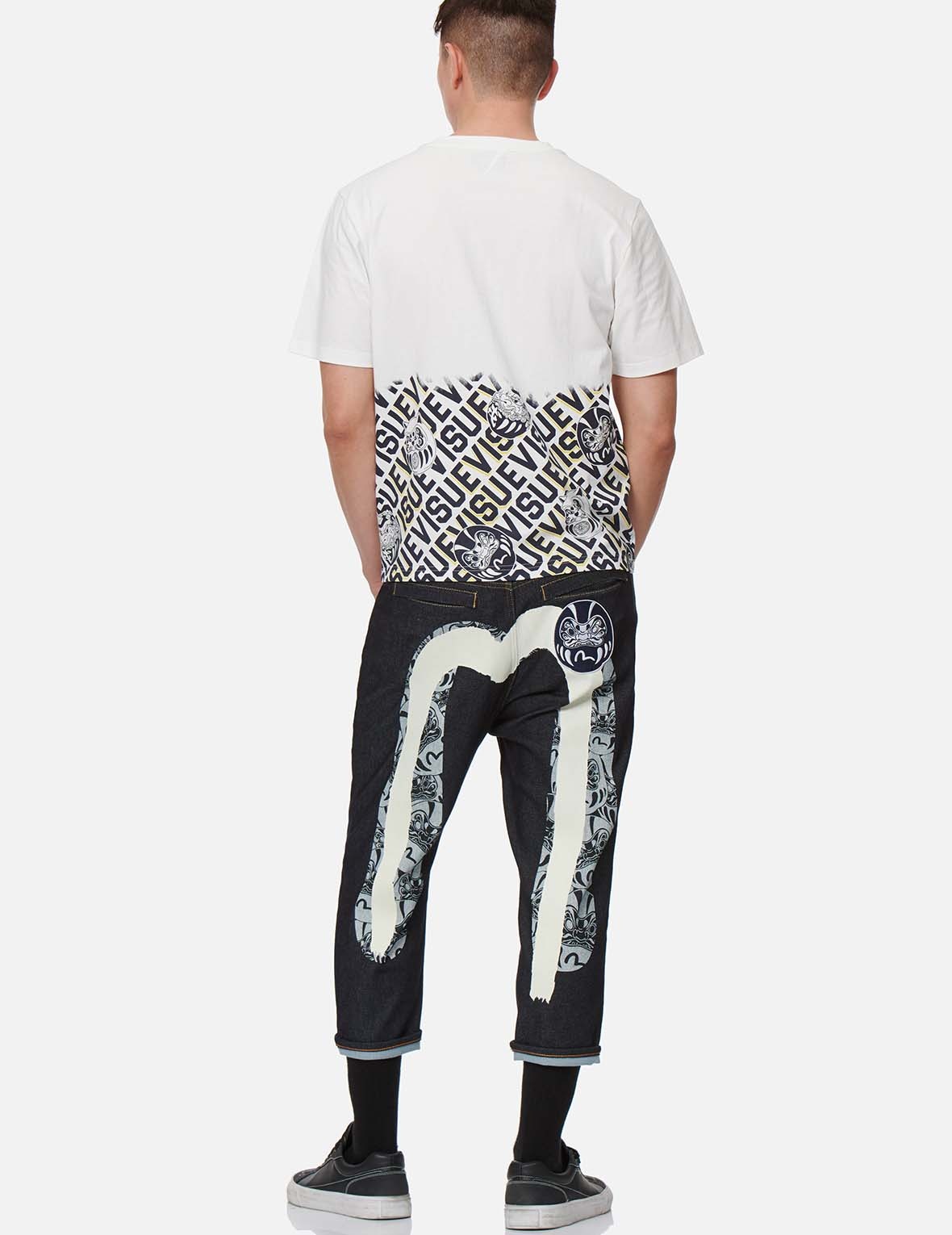 DARUMA DOUBLE DAICOCK CROPPED FIT JEANS #2027 - 3
