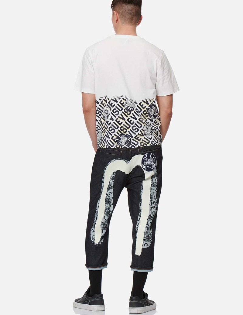 DARUMA DOUBLE DAICOCK CROPPED FIT JEANS #2027 3