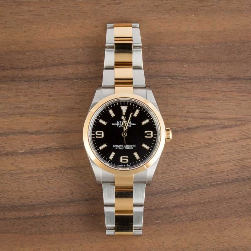 Rolex Explorer 36 124273 Steel & 18k Gold - 6